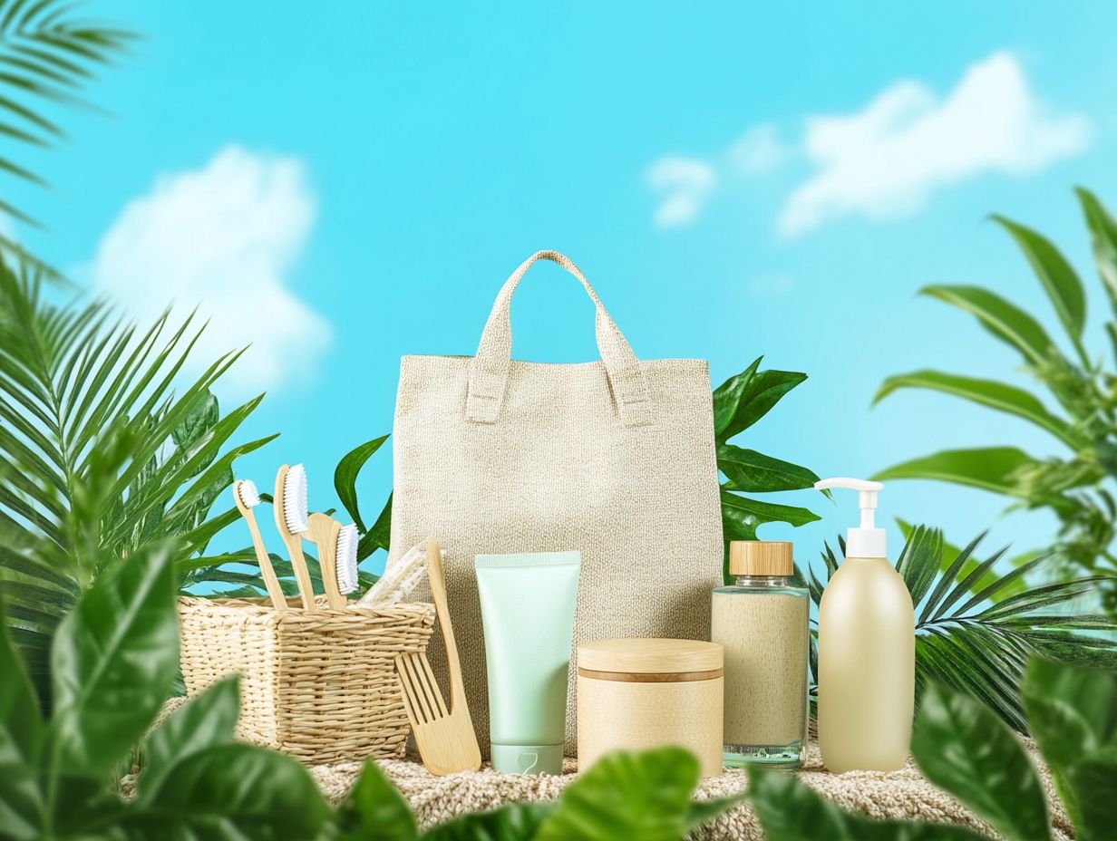 Promotional image for The Ultimate Green Store Affiliate Program showcasing eco-friendly products