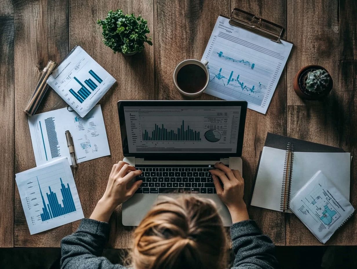 Graph showing the impact of case studies on affiliate marketing success