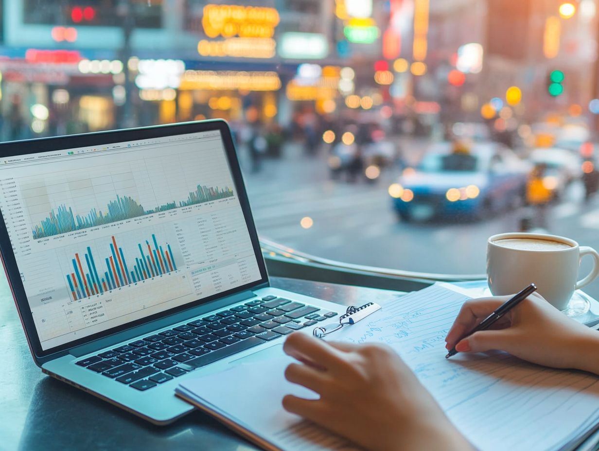 A graphic illustrating how to apply survey insights for improving traffic strategies.