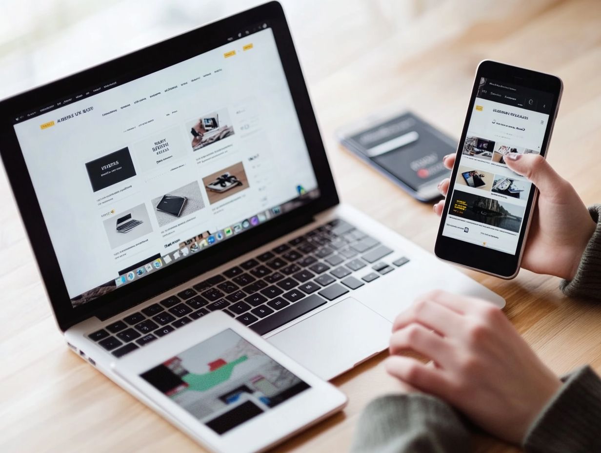 How does a responsive design affect mobile sales?