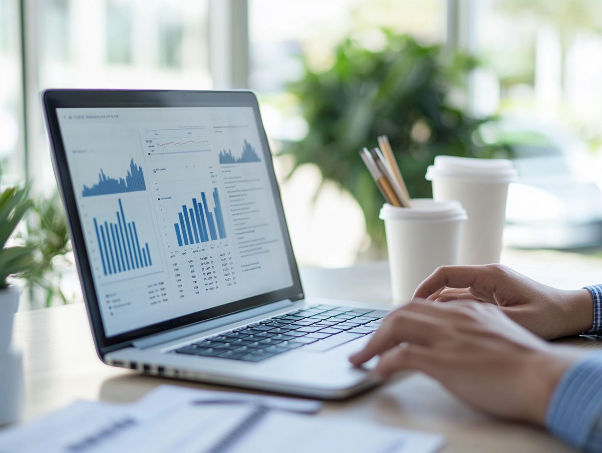 Visual representation of different data types in marketing.